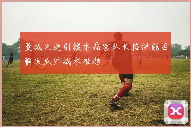 曼城火速引援水晶宫队长格伊能否解决瓜帅战术难题