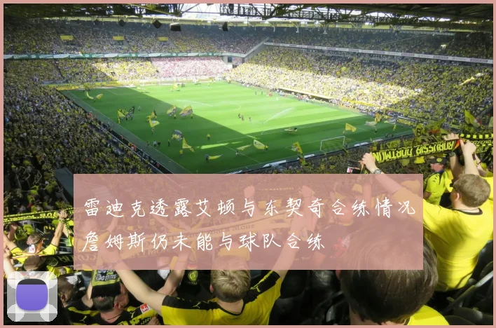 雷迪克透露艾顿与东契奇合练情况詹姆斯仍未能与球队合练
